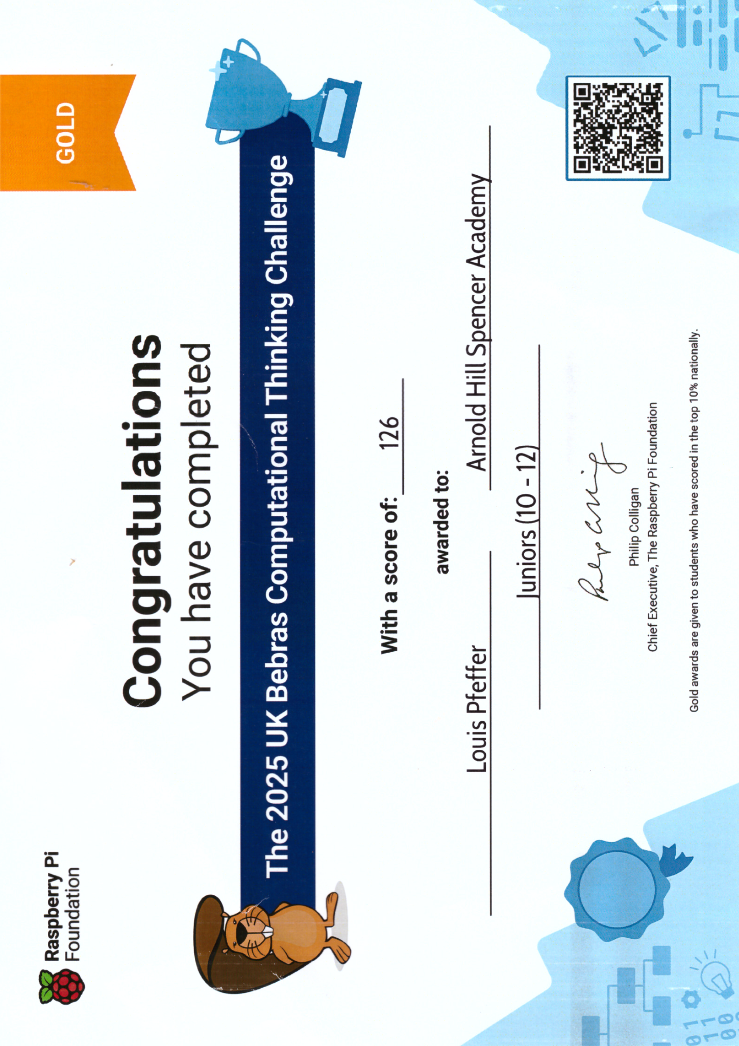 Certificate 2